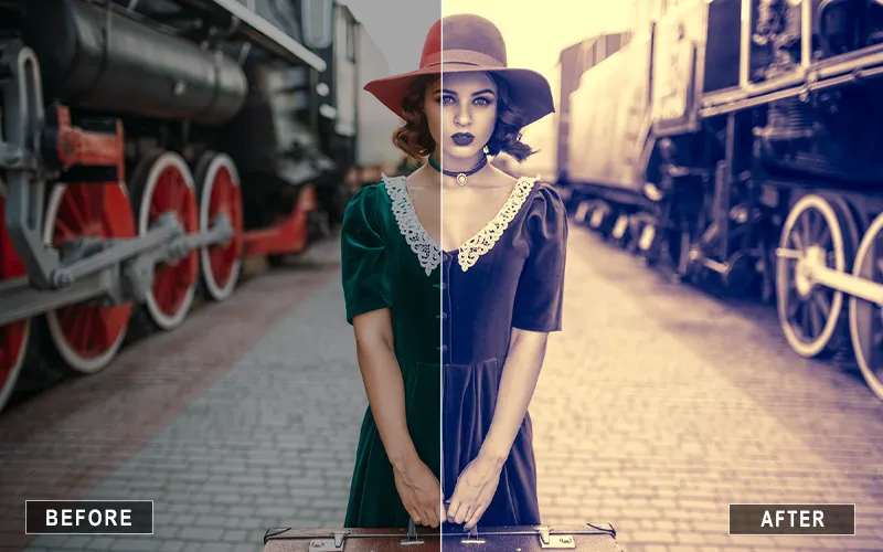 vintage effect, lightroom, lightroom edits, lightroom presets, presets, image, creative images, edits, filters, vintage filter