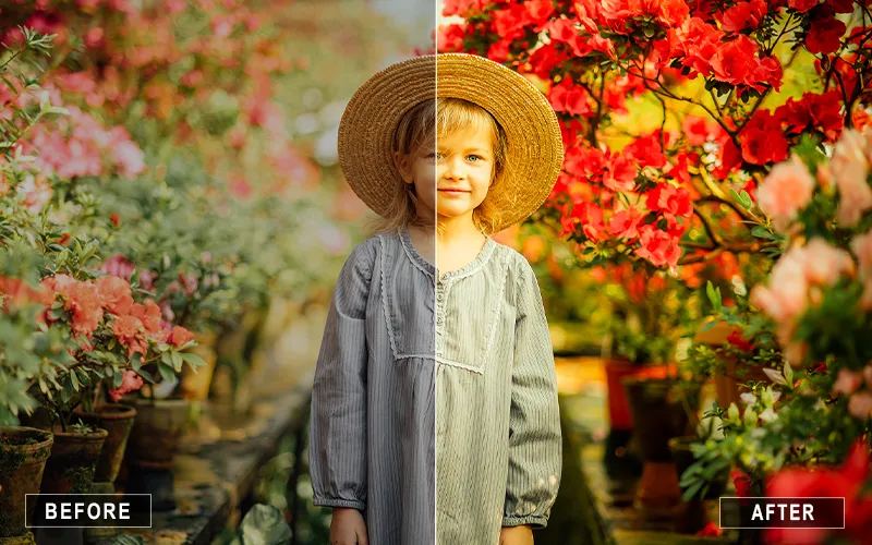 Warm Tone Presets For Kids