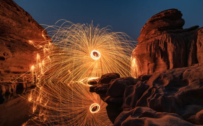 long exposure creative night photos
