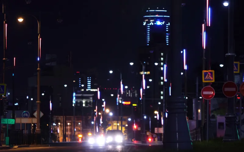 Starburst Effects from Streetlights