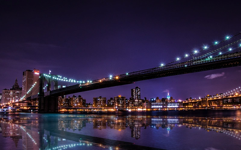 brooklyn bridge landscape editing tutorial after