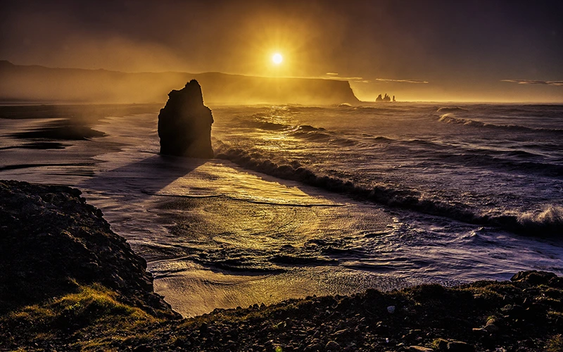 Lonely Rock After landscape editing