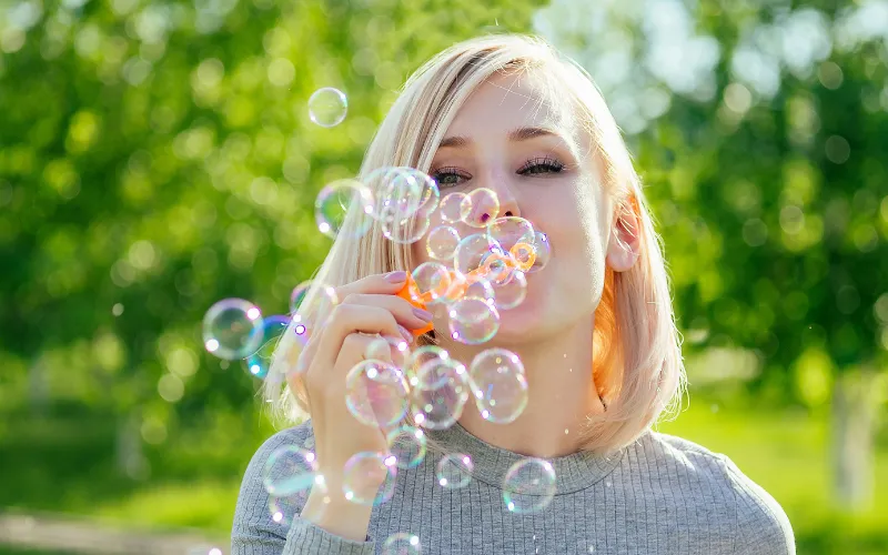 add charm to your images with bubbles