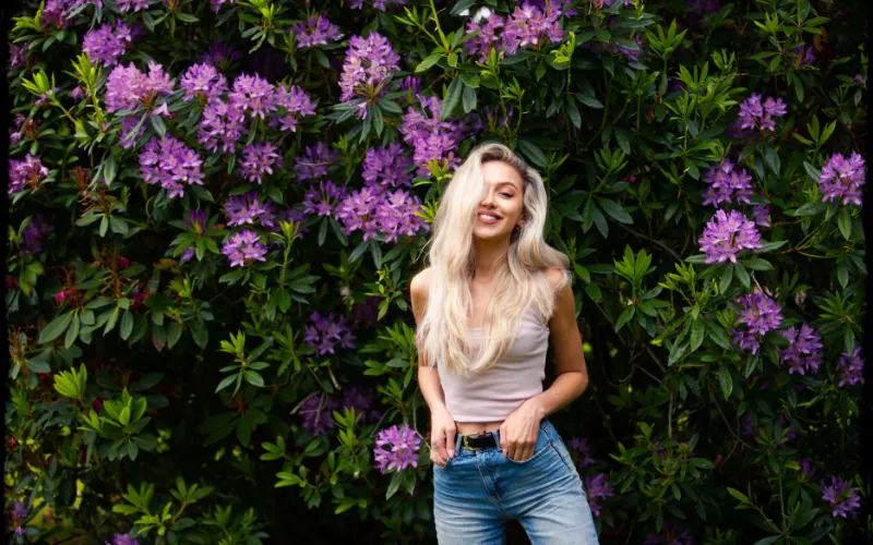 locate urban flowers for a whimsical look