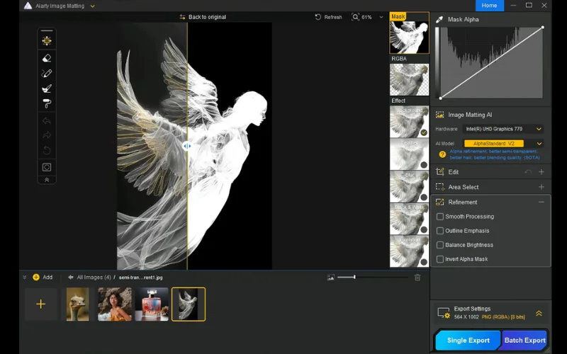 ai remove background, Image Matting