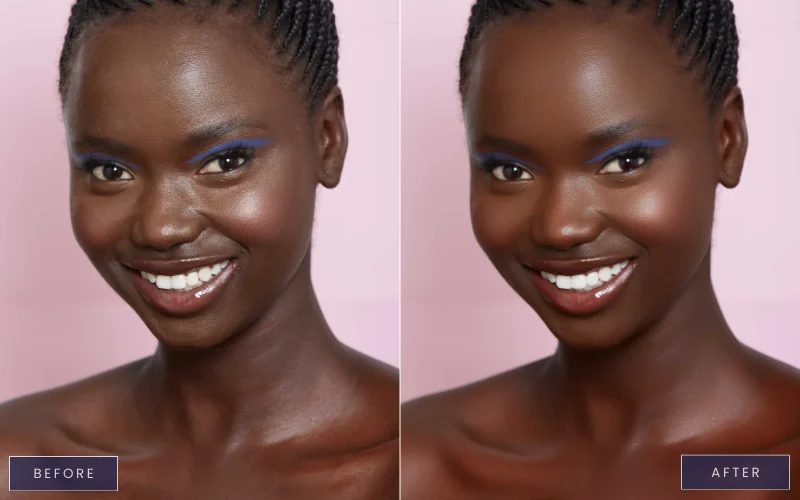 high end skin retouching, facial retouching, Skin retouching tutorial