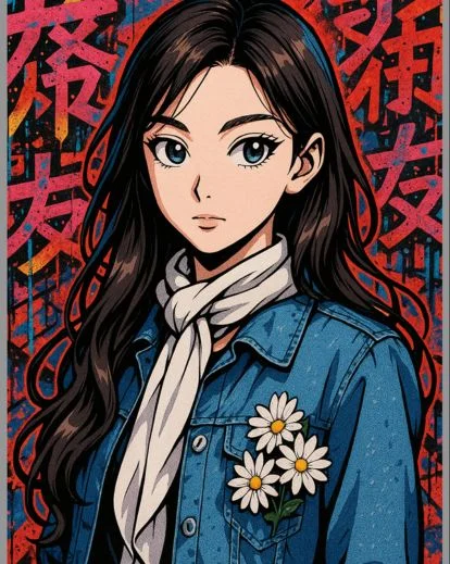 After image showing prompt-based photo transformation