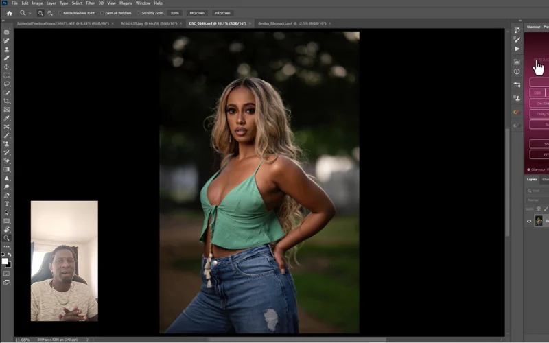 professional skin retouching in photoshop, photoshop face retouching
