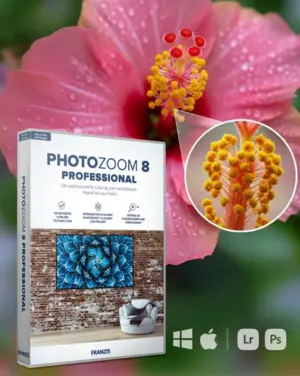 PhotoZoom 8 pro, Enlarge and enhance photo, best digital photo editor, ai for photography, Photo Editing Software