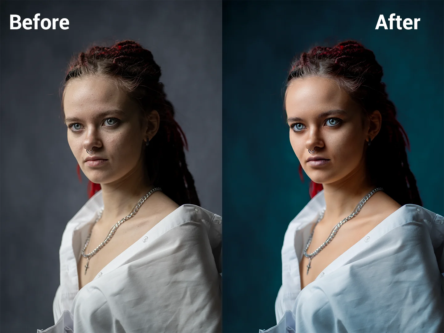 Portrait Retouching Tutorial, how to retouch portraits
