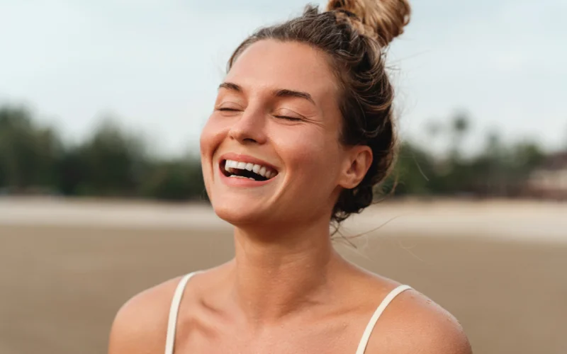 smiling tips for models in photos