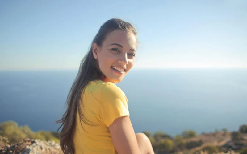 maintain a good posture for the perfect smile