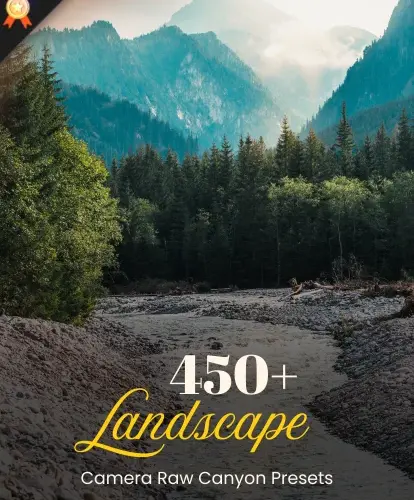 Canyon – 500+ Camera Raw Presets Collection For Landscapes