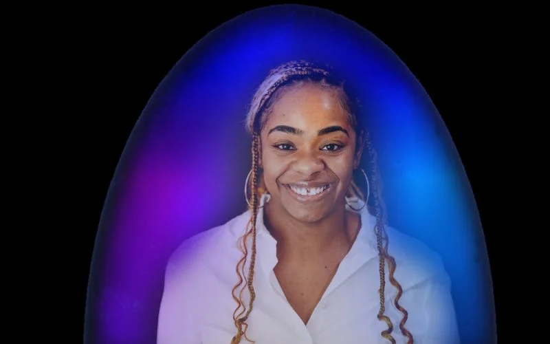 color mapping using photo of a lady