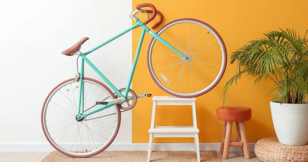 image matting of bicycle spokes 