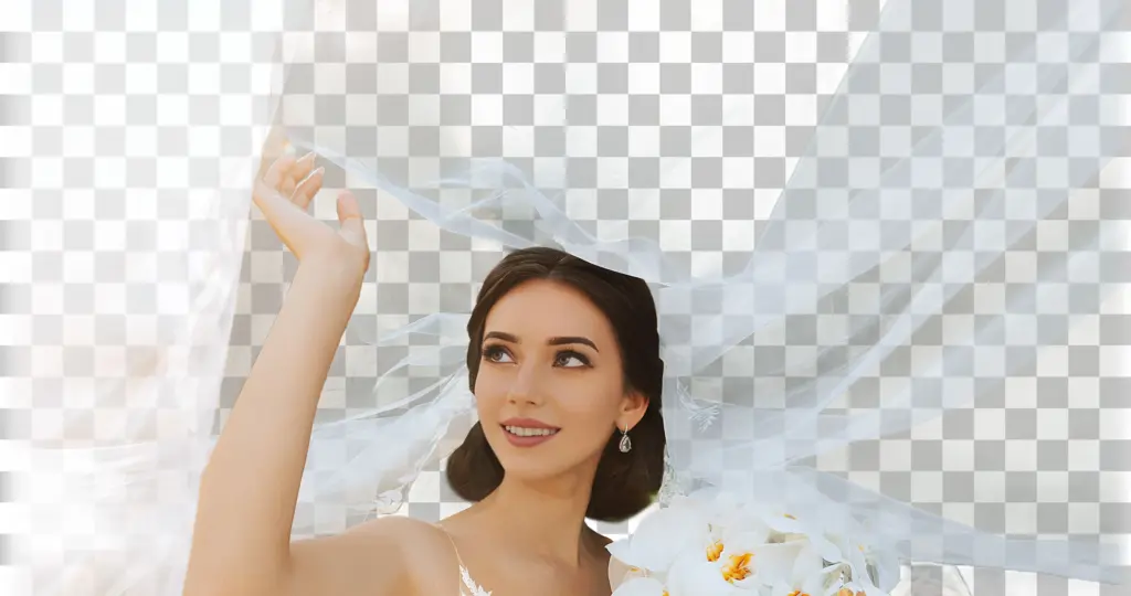 image matting of difficult subjects like tulle