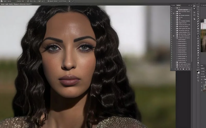 Retouching in Photoshop, Portrait photo editing, High-end portrait edits