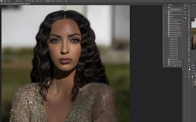 Retouching in Photoshop, Portrait photo editing, Professional portrait editing