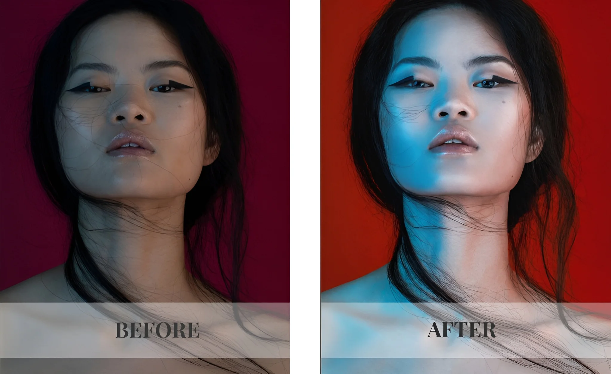 Retouching in Photoshop, Portrait photo editing, Professional portrait editing