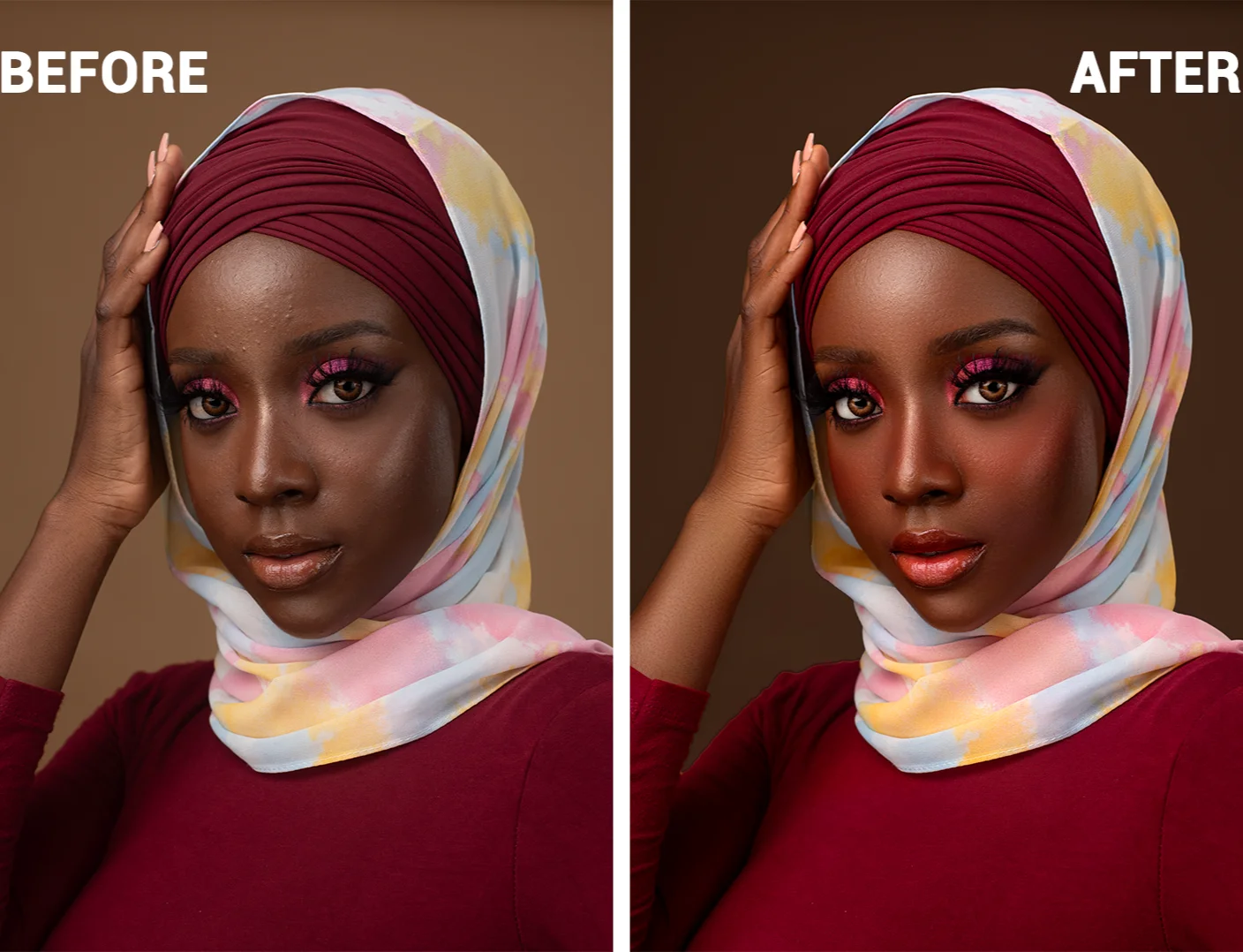 skin enhancing and retouch, photoshop skin retouch, skin retouching, beauty retouching course