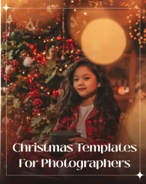 christmas templates for photographers, photography card templates, Photo Essentials