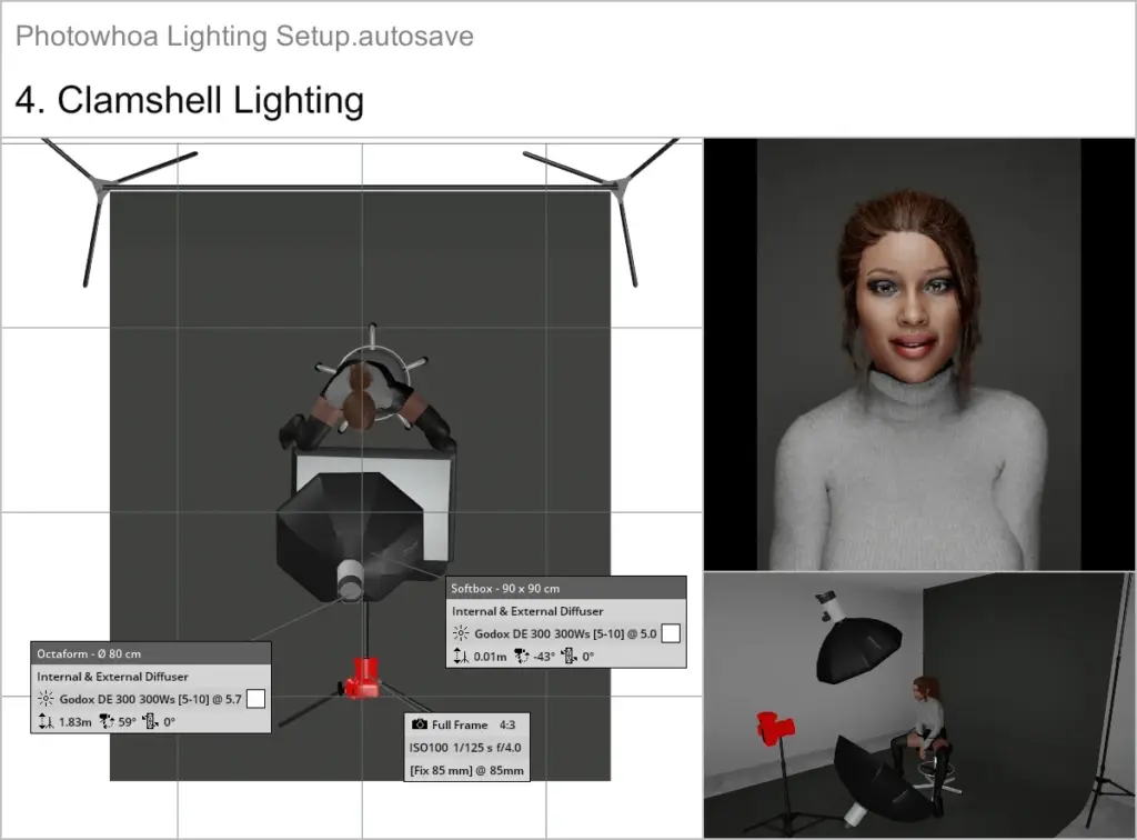 3d photography tutorial, 3ds max lighting setup