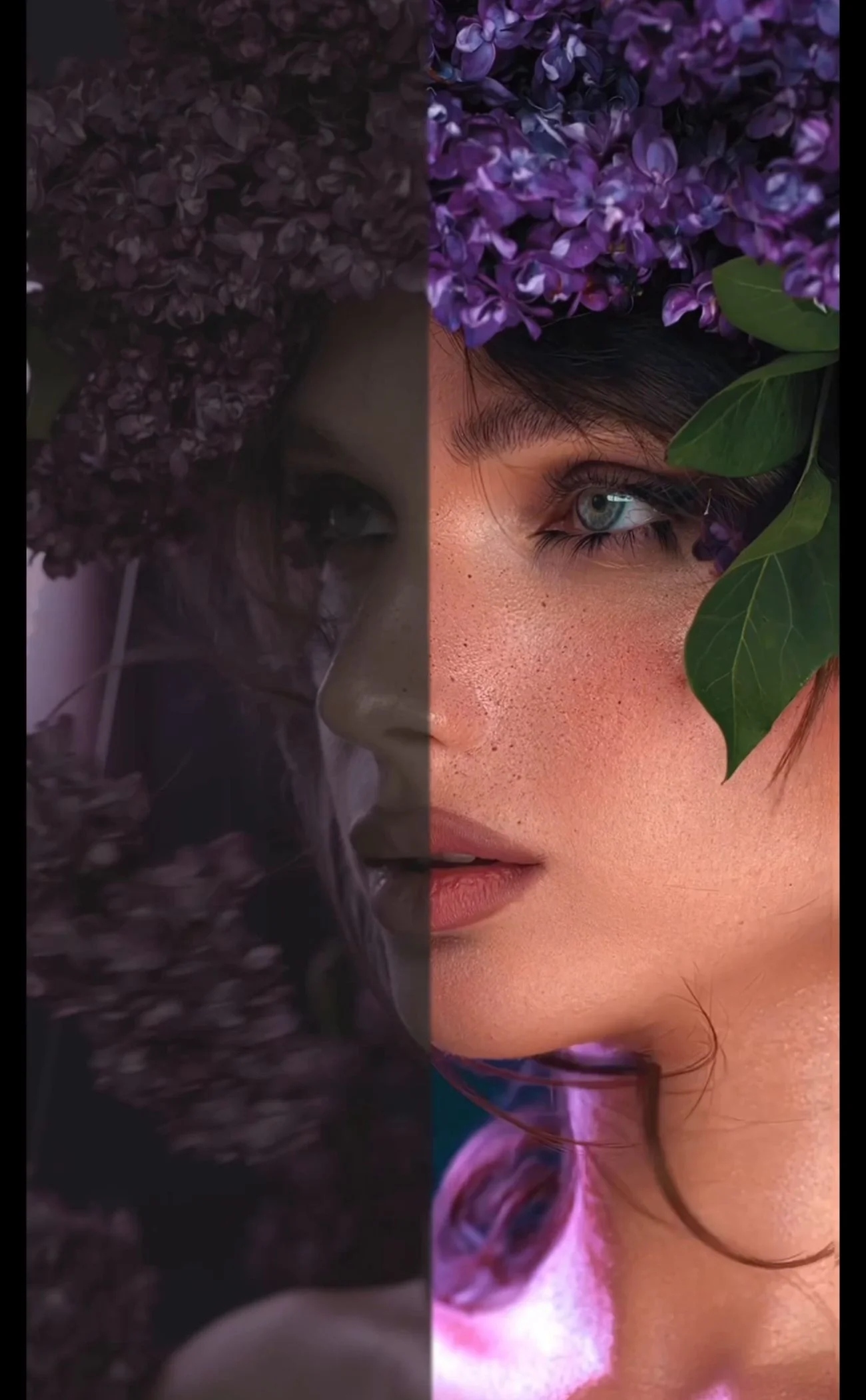 befor eand after preview of editing photos, edit videos in premiere