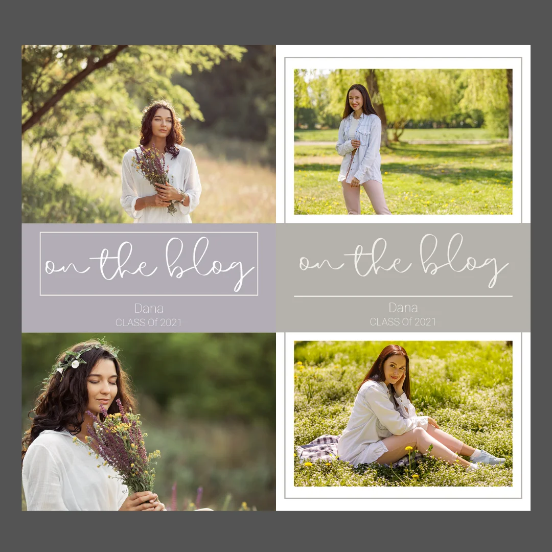 template for featuring in blogs, template for mini photography sessions