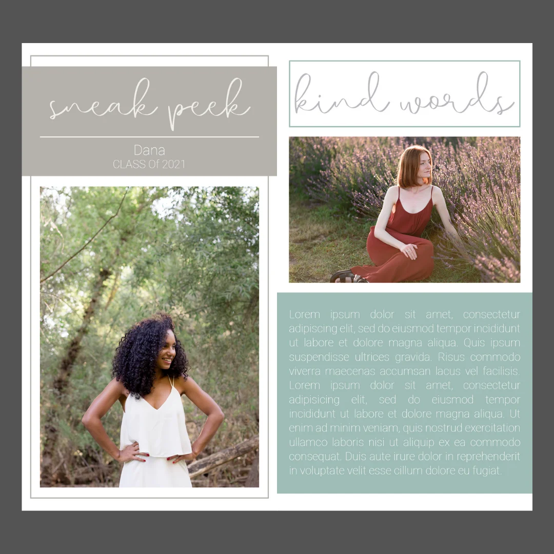 photography giveaway template, photoshoot giveaway template, photography offer template, wedding photography advertising templates, senior photo template, blog templates for photographers, testimonials templates