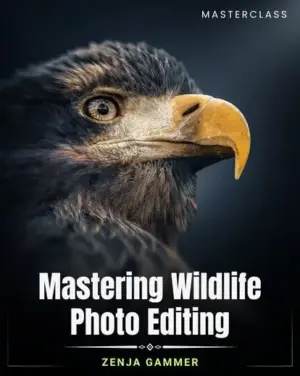 Cinematic animal portrait demonstrating how to edit animal photos with depth and contrast