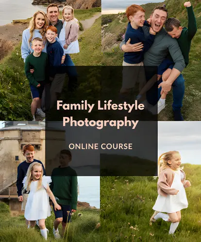 family lifestyle photography online course - featured image