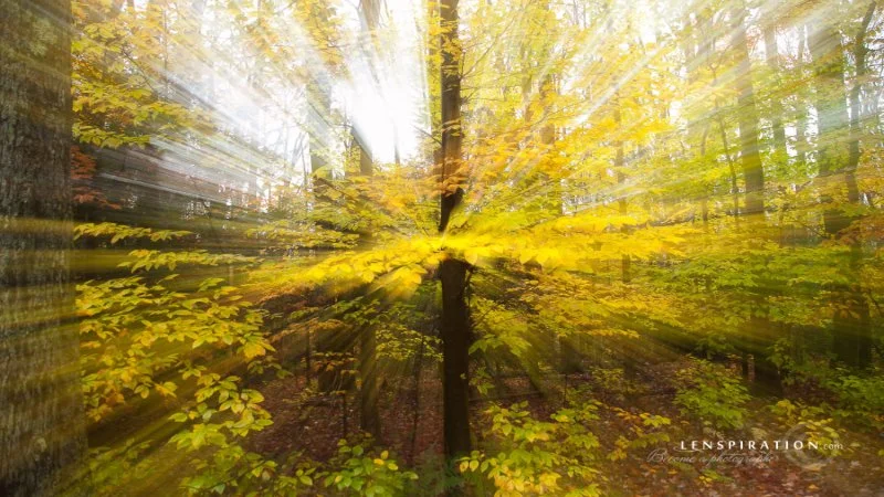 Creative racking effect captured using manual camera settings