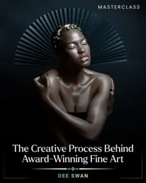 Fine art photography course showing how to create award-winning artistic portraits