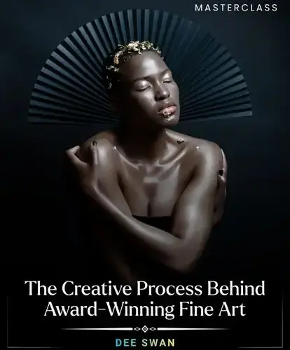 Fine art photography course showing how to create award-winning artistic portraits