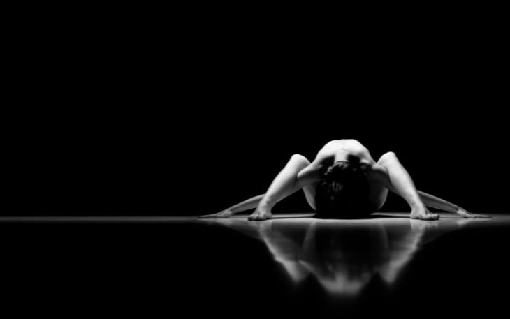 black an white nude female's banner image