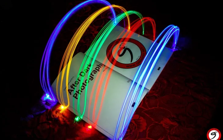 Informative after dark photography book