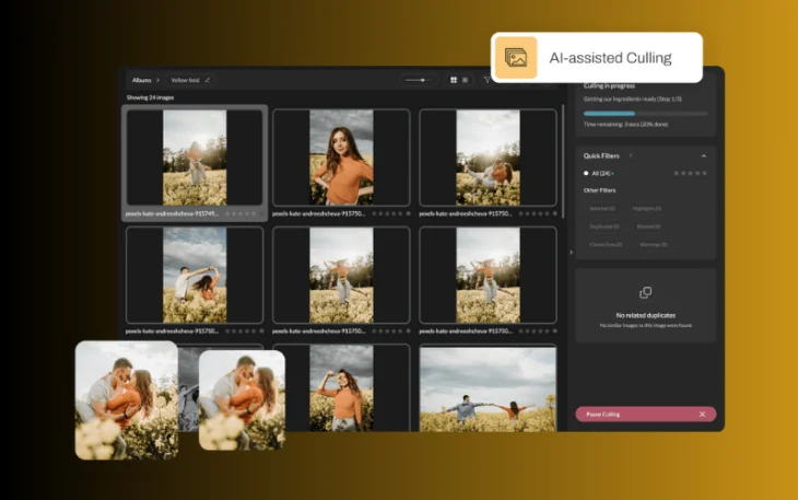 photo culling software banner image